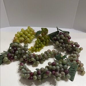 Artificial Grape Cluster Decor